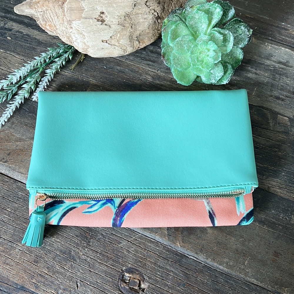 RACHEL PALLY reversible fold clutch - NEW